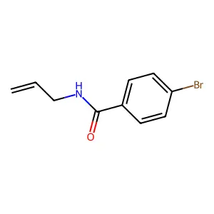 N-Allyl-4-bromobenzamide structure