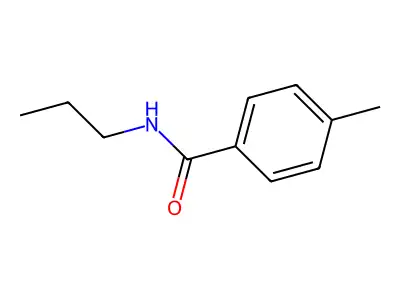 4-methyl-N-propylbenzamide structure
