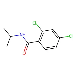 2,4-dichloro-N-(propan-2-yl)benzamide structure