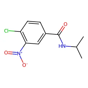 4-chloro-3-nitro-N-(propan-2-yl)benzamide structure