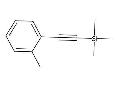 2-[(Trimethylsilyl)ethynyl]toluene structure