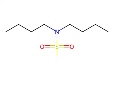 Methanesulfonamide, N,N-dibutyl- structure