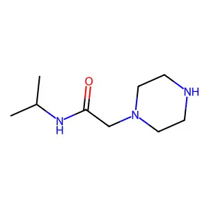 N-异丙基-1-哌嗪乙酰胺 structure