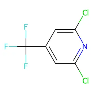 2,6-Dichloro-4-(trifluoromethyl)pyridine structure