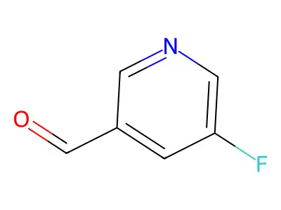5-Fluoronicotinaldehyde structure