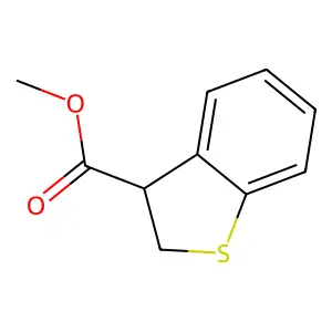Methyl 2,3-dihydro-1-benzothiophene-3-carboxylate structure