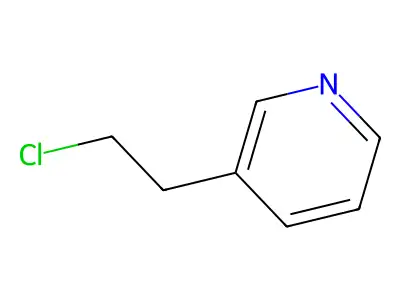 3-(2-Chloroethyl)pyridine structure