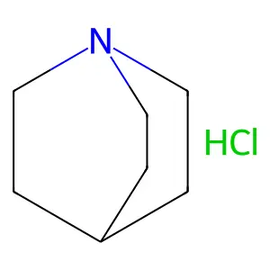 Quinuclidine hydrochloride structure