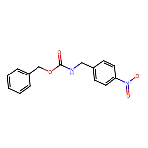 benzyl N-[(4-nitrophenyl)methyl]carbamate structure