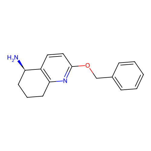 (R)-2-(Benzyloxy)-5,6,7,8-tetrahydroquinolin-5-amine structure