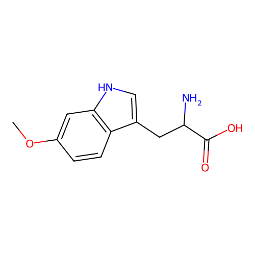 6-Methoxytryptophan structure
