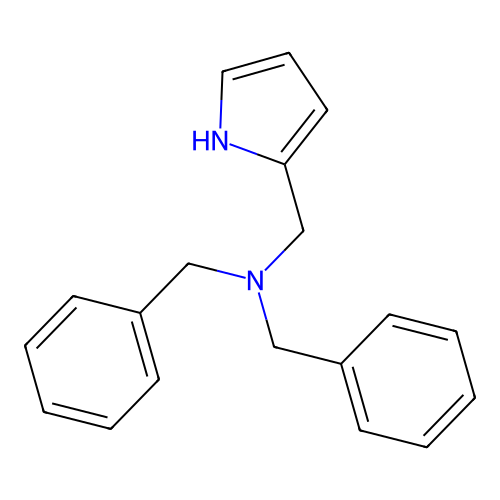 n-Benzyl-1-phenyl-n-(1h-pyrrol-2-ylmethyl)methanamine structure
