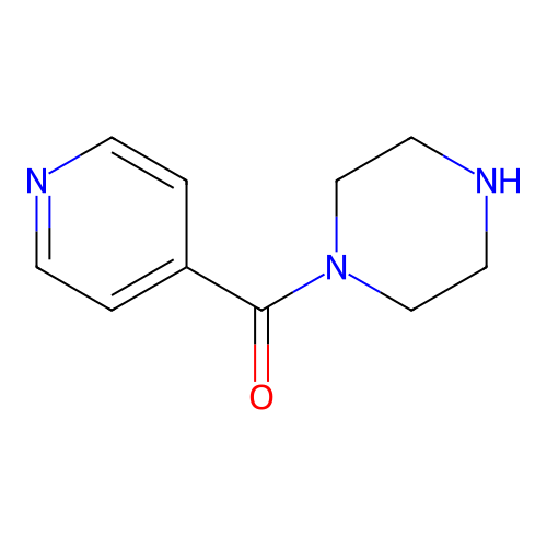 1-(Pyridine-4-carbonyl)piperazine structure
