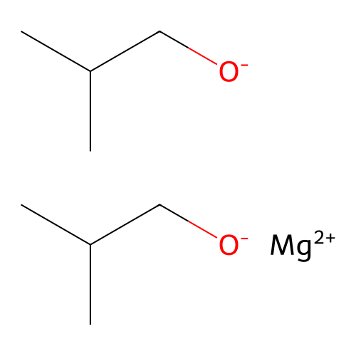 Magnesium 2-methylpropanolate structure