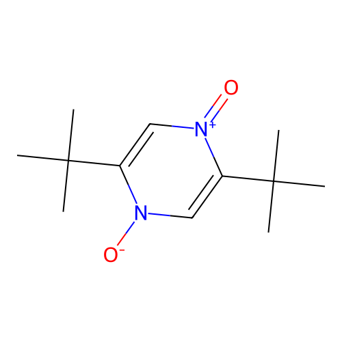 2,5-Ditert-butyl-4-oxidopyrazin-1-ium 1-oxide structure