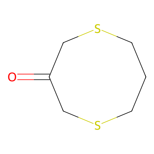 1,5-Dithiocan-3-one structure