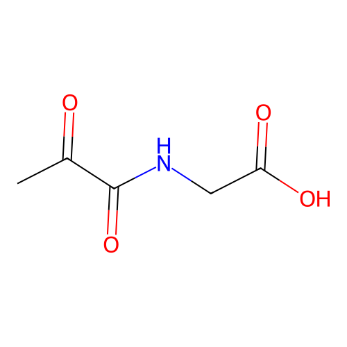 Pyruvoylglycine structure