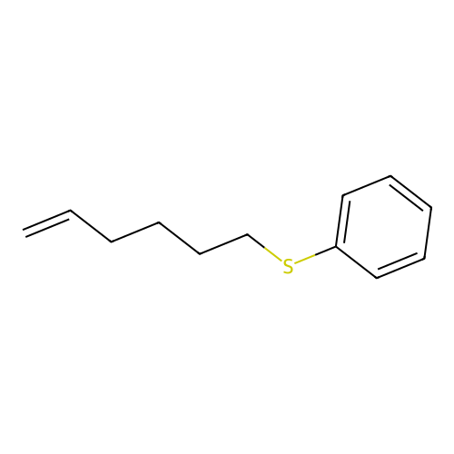 Hex-5-enylsulfanylbenzene structure