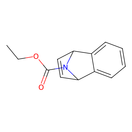 1,4-Epimino-1,4-dihydronaphthalene-9-carboxylic acid ethyl ester structure