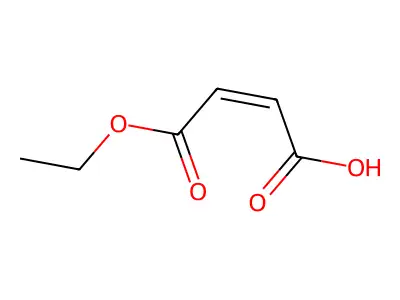 马来酸单乙酯 structure