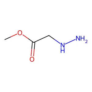 Methyl 2-hydrazinylacetate structure
