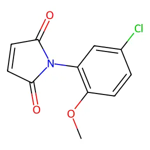 1-(5-Chloro-2-methoxyphenyl)-1H-pyrrole-2,5-dione structure