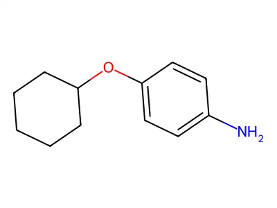 4-(Cyclohexyloxy)aniline structure