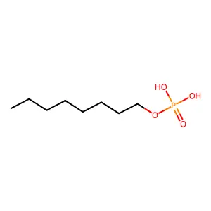 磷酸单辛酯 structure