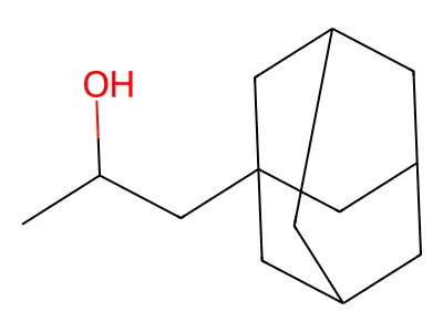 1-(1-Adamantyl)propan-2-ol structure