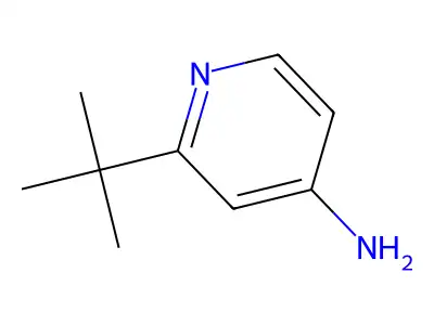 2-(tert-Butyl)pyridin-4-amine structure
