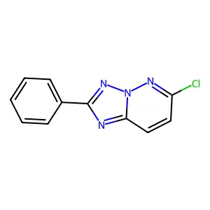 6-Chloro-2-phenyl-[1,2,4]triazolo[1,5-b]pyridazine structure
