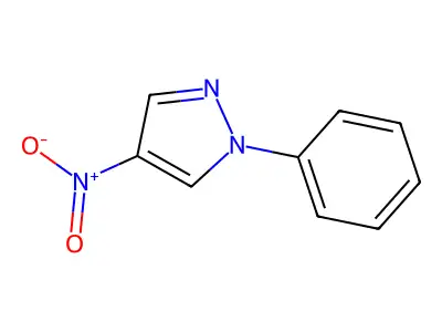 4-nitro-1-phenyl-1H-pyrazole structure