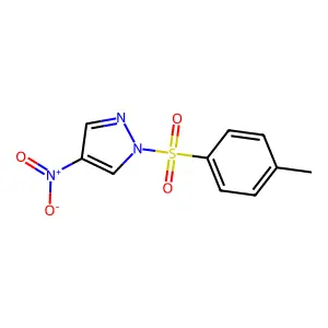 Pyrazole, 1-(4-methylphenylsulfonyl)-4-nitro- structure