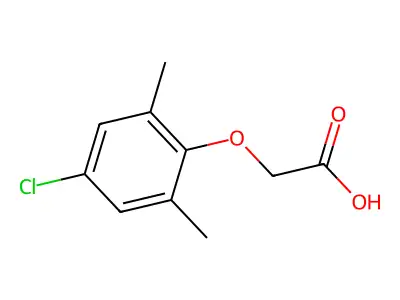 2-(4-Chloro-2,6-dimethylphenoxy)acetate structure