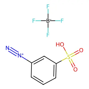 3-Sulfobenzenediazonium tetrafluoroborate structure