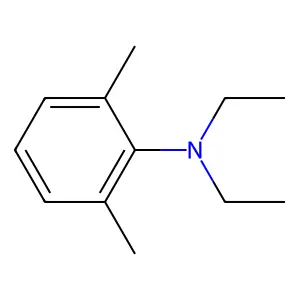 N,n-diethyl-2,6-dimethylaniline structure