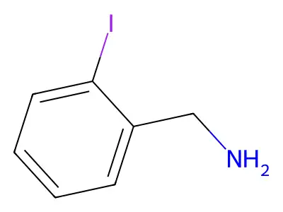 (2-Iodophenyl)methanamine structure