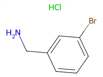 3-Bromobenzylamine hydrochloride structure