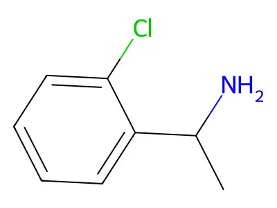 (alphaS)-2-Chloro-alpha-methylbenzenemethanamine structure