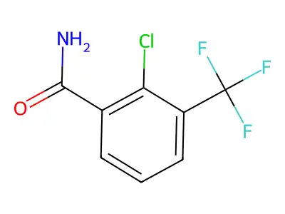 2-Chloro-3-(trifluoromethyl)benzamide structure