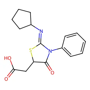 L-Proline, 1-(3-((ethylamino)carbonyl)-5-(ethyl(1-oxopropyl)amino)-2,4,6-triiodobenzoyl)- structure