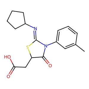 Butanoic acid, 2-(((3-((diethylamino)carbonyl)-5-(ethyl(1-oxopropyl)amino)-2,4,6-triiodobenzoyl)amino)methyl)- structure