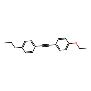 1-(2-(4-Ethoxyphenyl)ethynyl)-4-propylbenzene structure
