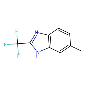 Benzimidazole, 5-methyl-2-(trifluoromethyl)- structure
