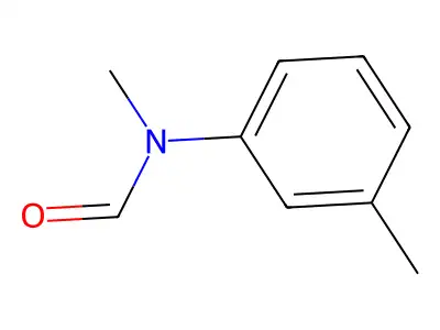 Formamide, N-methyl-N-(3-methylphenyl)- structure