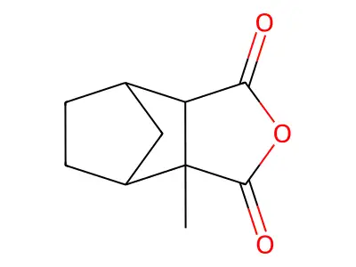 2-Methyl-4-oxatricyclo[5.2.1.02,6]decane-3,5-dione structure