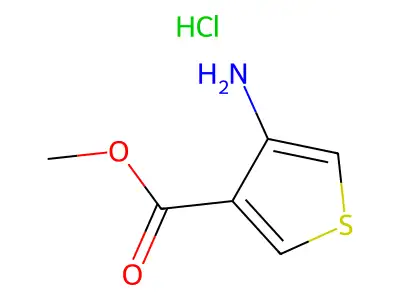 Methyl 4-aminothiophene-3-carboxylate Hydrochloride structure