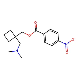[1-(Dimethylaminomethyl)cyclobutyl]methyl 4-nitrobenzoate structure