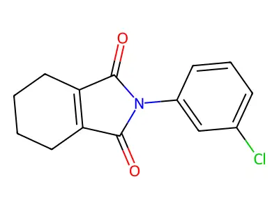 2-(3-Chlorophenyl)-4,5,6,7-tetrahydro-1H-isoindole-1,3(2H)-dione structure