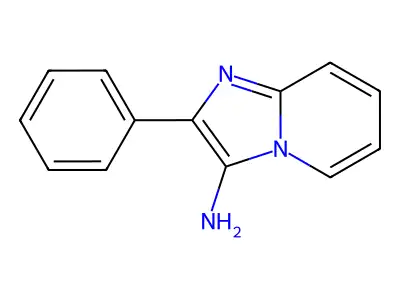 2-Phenylimidazo(1,2-a)pyridin-3-amine structure